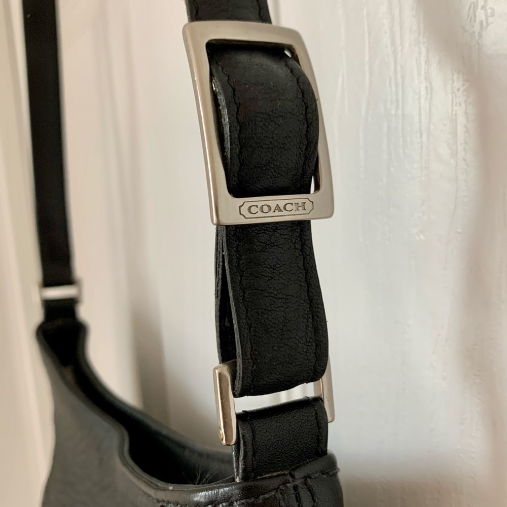 COACH Black Leather Bag